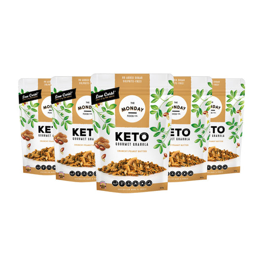 Crunchy Peanut Butter - Keto Granola (I'm Vegan)