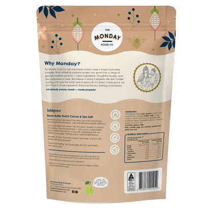 Indulgence Brown Butter Dutch Cacao & Sea Salt