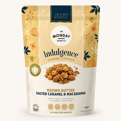 Indulgence Brown Butter Salted Caramel & Macadamia