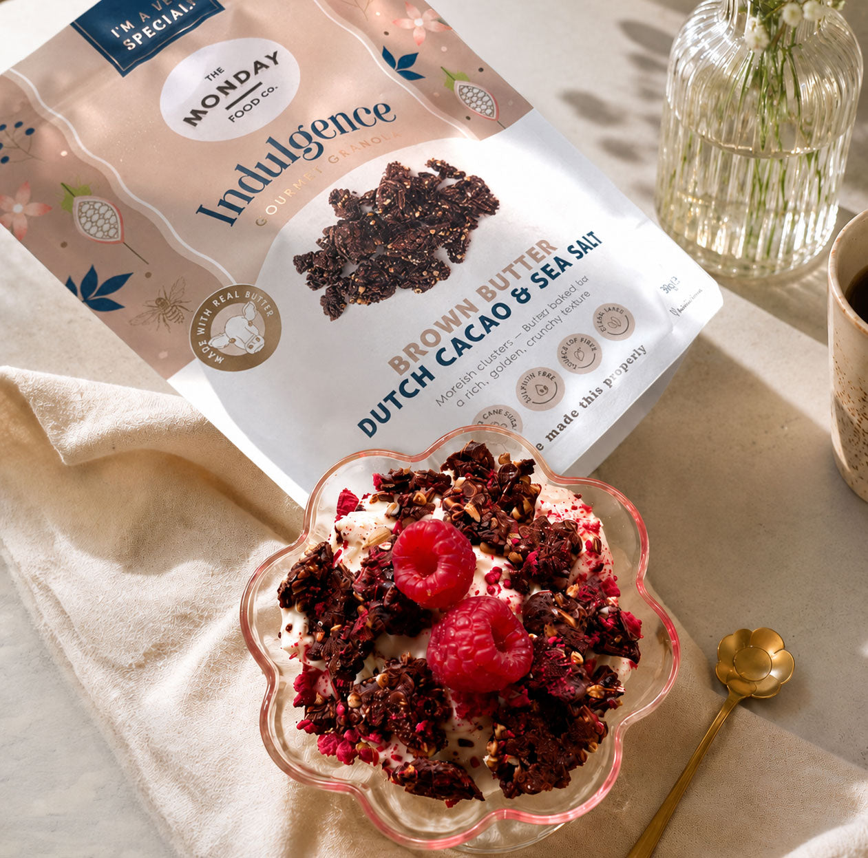 Indulgence Brown Butter Dutch Cacao & Sea Salt