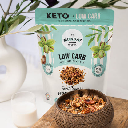 Sweet Pecan & Cinnamon - Low Carb/ Keto Granola (I'm Vegan)