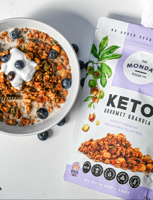 Sweet Crunchy Macadamia Clusters - Keto Granola (I'm Vegan)