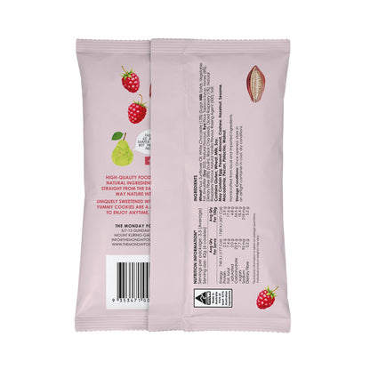 White Choc Raspberry Mini Cookies (Better for you)