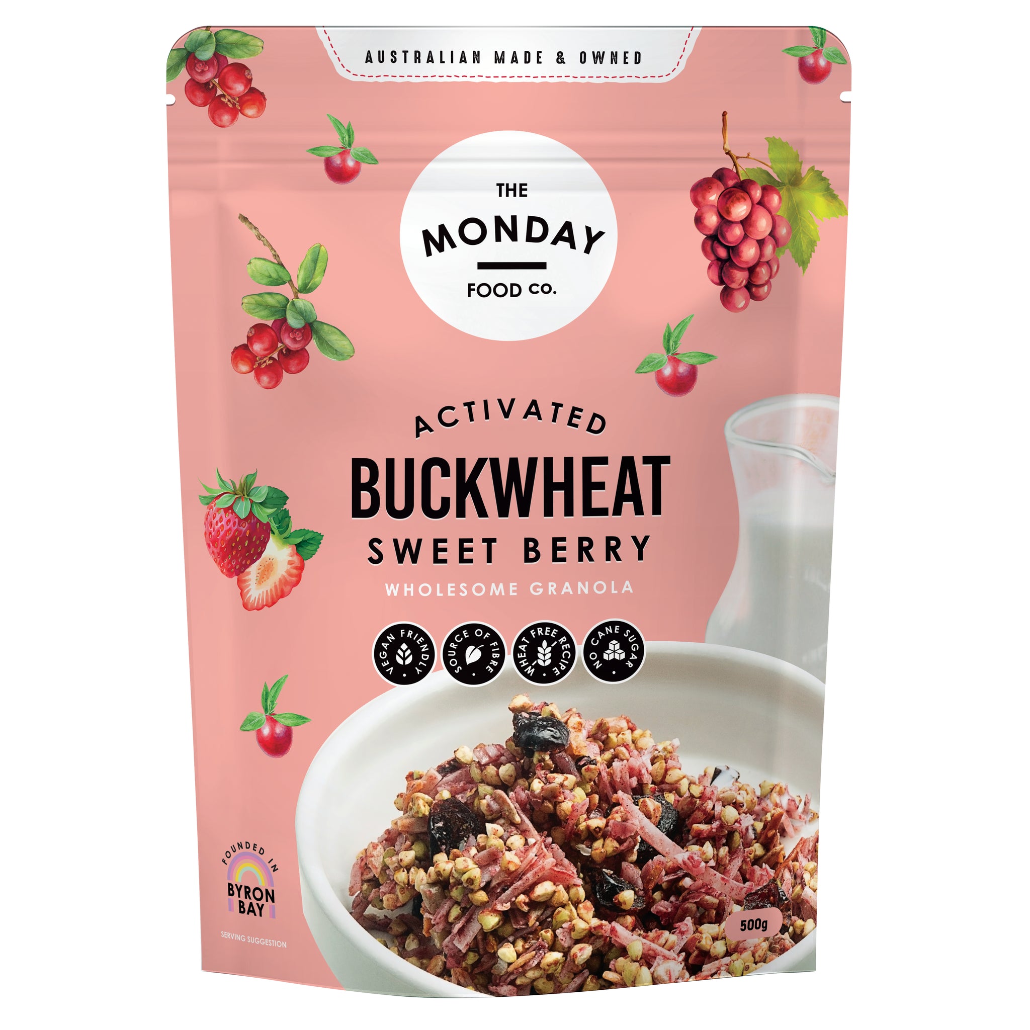 Activated Buckwheat Sweet Berry Granola