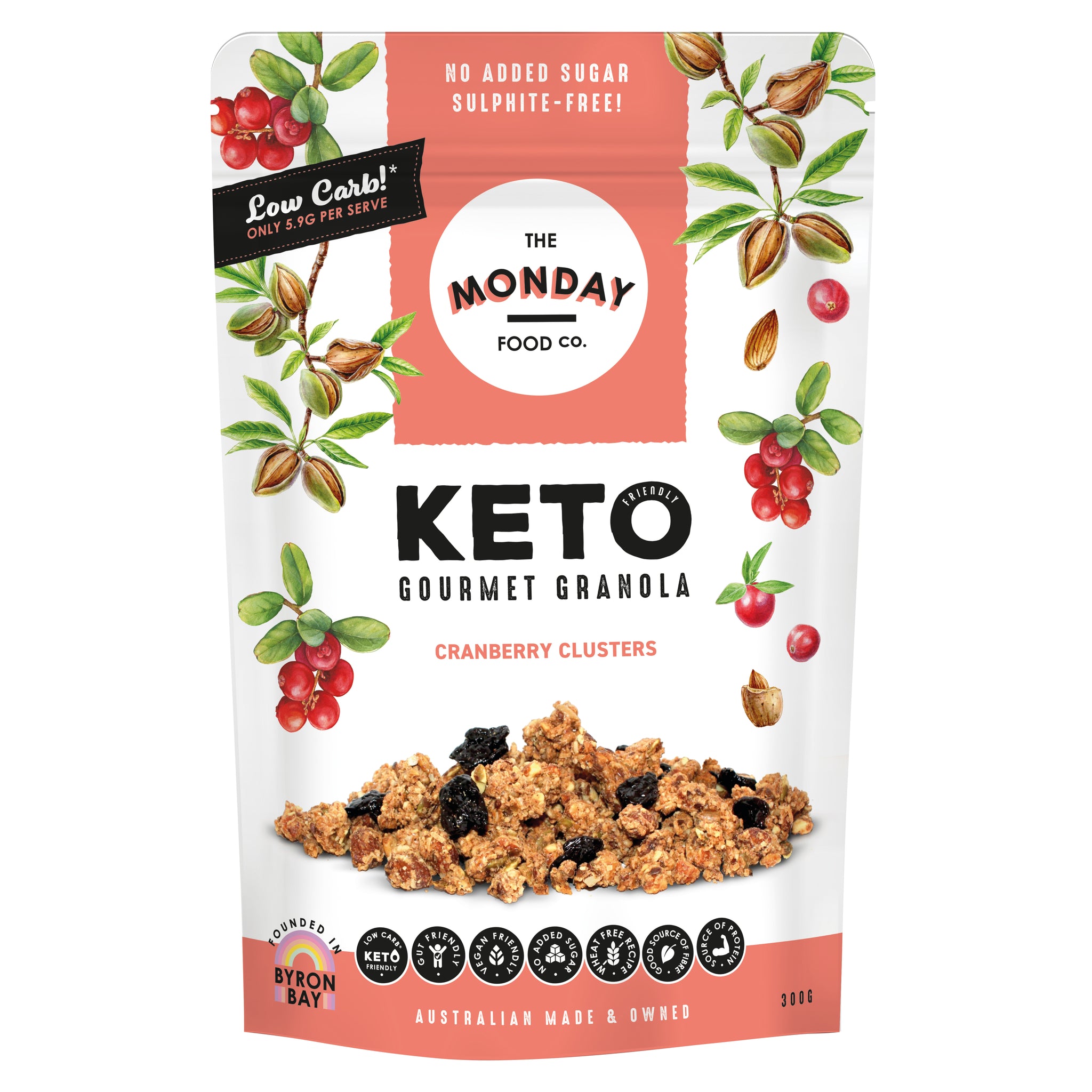 Cranberry Clusters  - Keto Granola