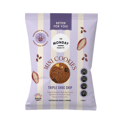 Triple Choc Chip Mini Cookies (Better for you)