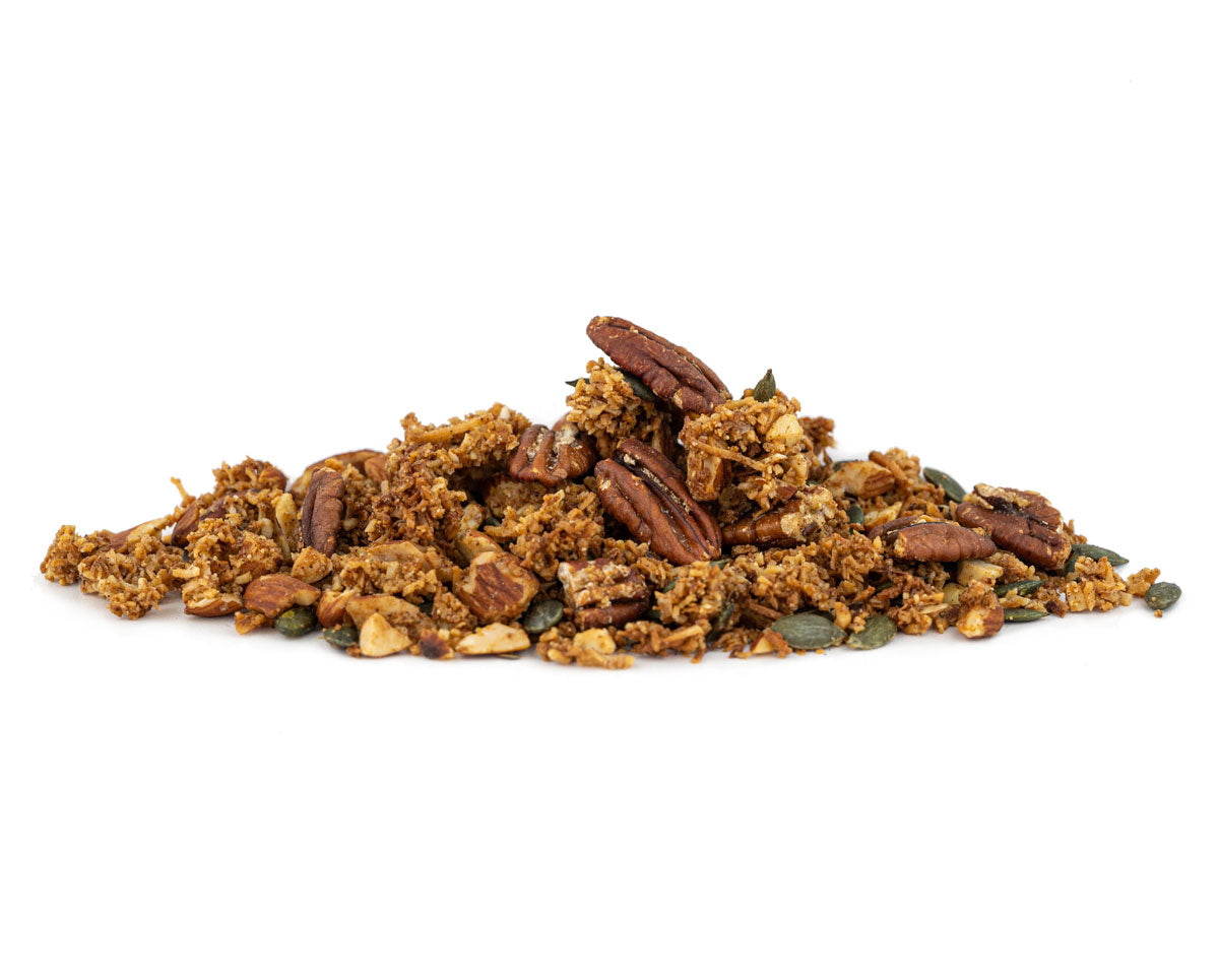Sweet Pecan & Cinnamon - Keto Granola (I'm Vegan)