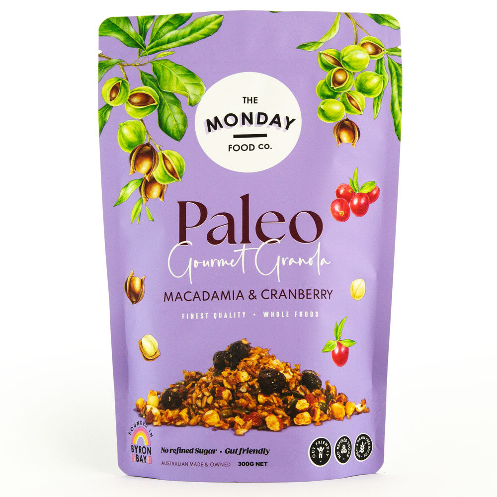 Macadamia & Cranberry - Paleo Granola